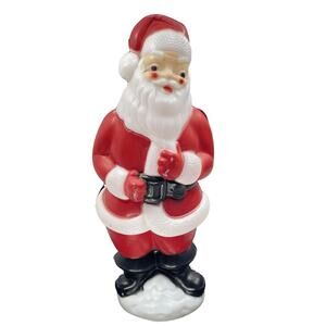 Santa Claus Blow Mold Vtg 1973 Carolina Enterprises 22” Christmas Decoration